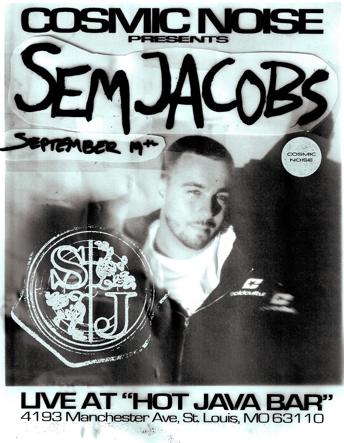 Cosmic Noise Presents SEM JACOBS — ST. LOUIS DEBUT flyer